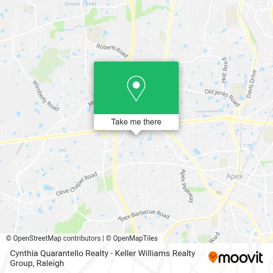 Cynthia Quarantello Realty - Keller Williams Realty Group map