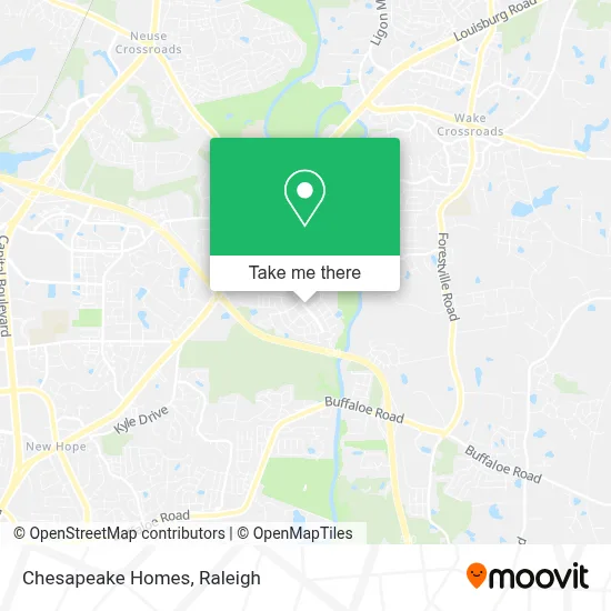 Chesapeake Homes map