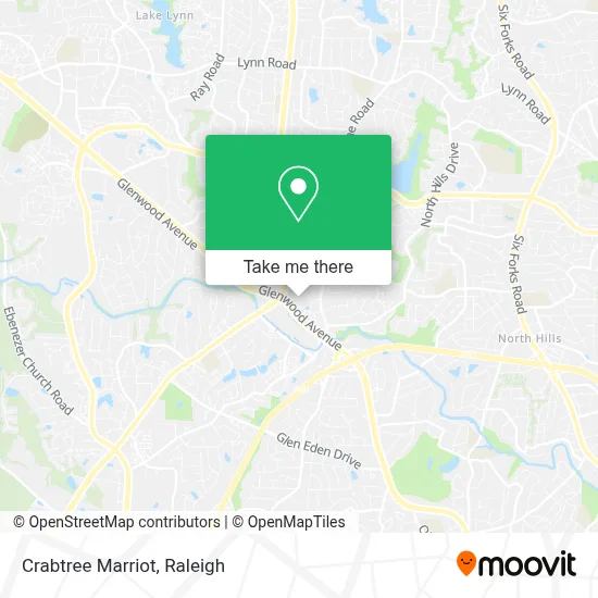 Crabtree Marriot map