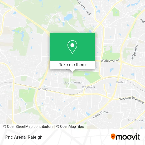 Pnc Arena map