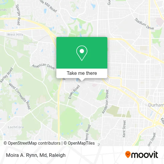 Moira A. Rynn, Md map