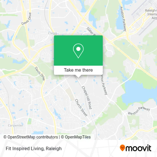 Fit Inspired Living map