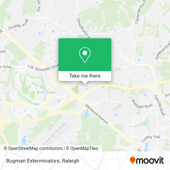 Bugman Exterminators map