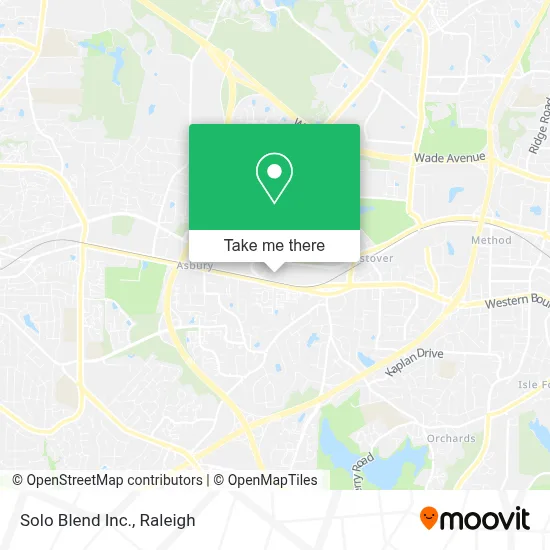 Solo Blend Inc. map