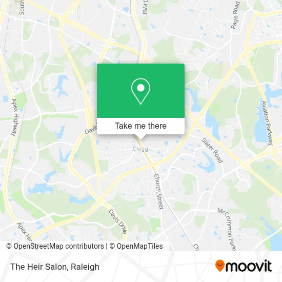 The Heir Salon map