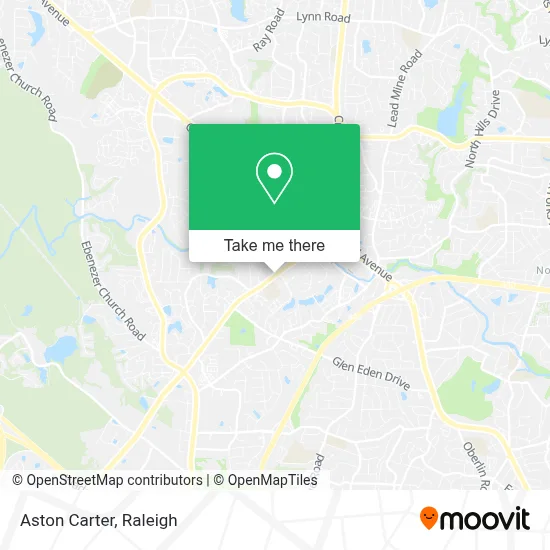 Aston Carter map