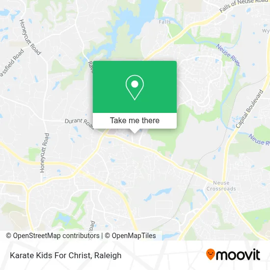 Karate Kids For Christ map