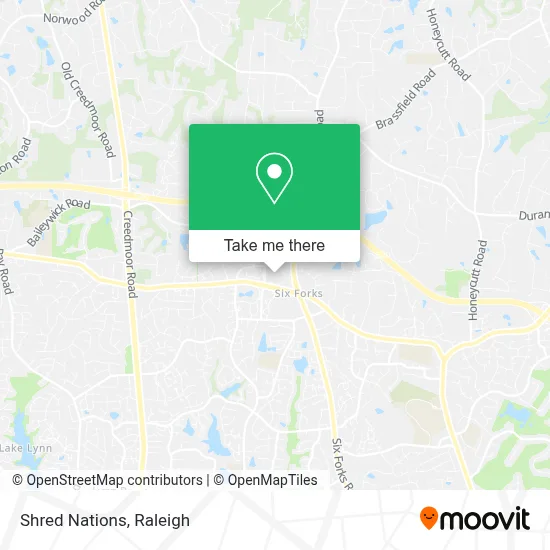 Shred Nations map