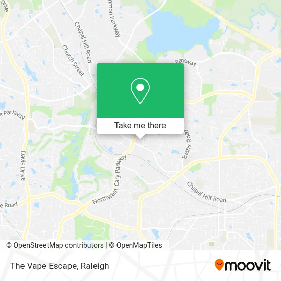 The Vape Escape map