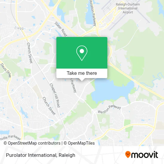Purolator International map