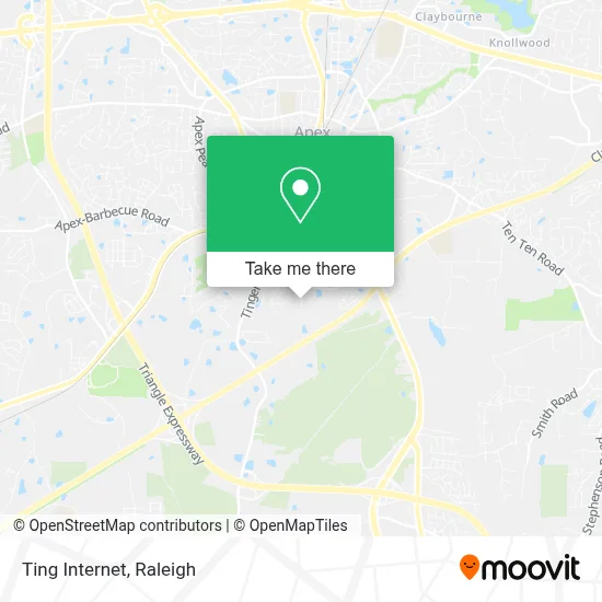 Ting Internet map
