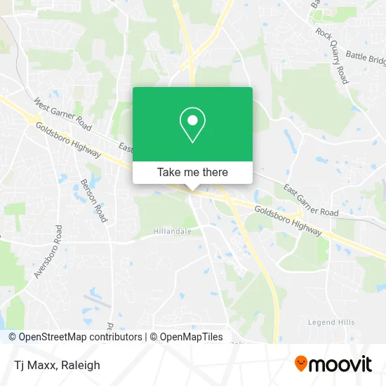 Tj Maxx map
