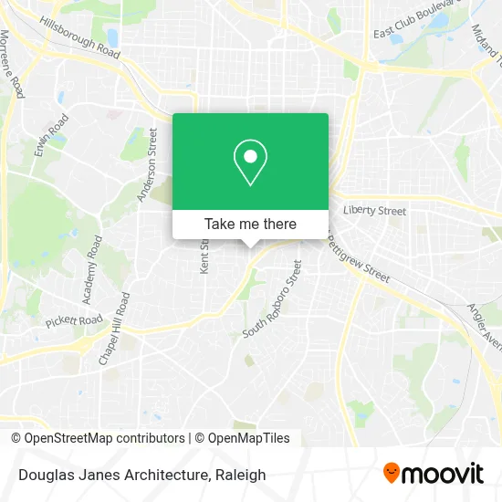 Douglas Janes Architecture map