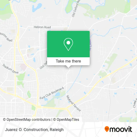 Juarez O. Construction map