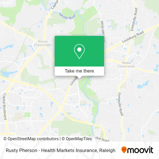 Rusty Pherson - Health Markets Insurance map