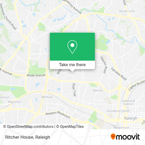 Ritcher House map