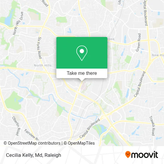 Cecilia Kelly, Md map