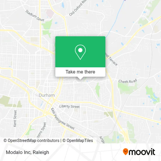 Modalo Inc map