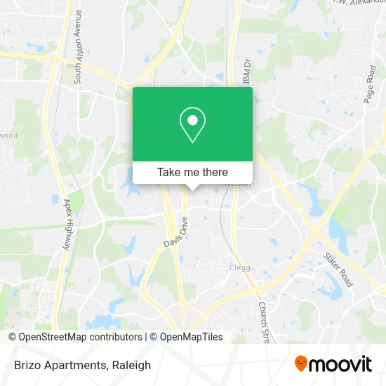 Brizo Apartments map