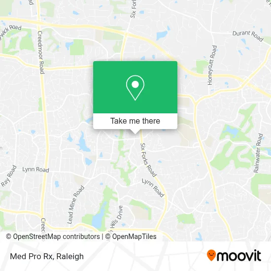 Med Pro Rx map