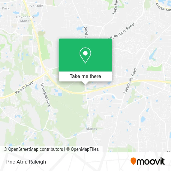 Pnc Atm map