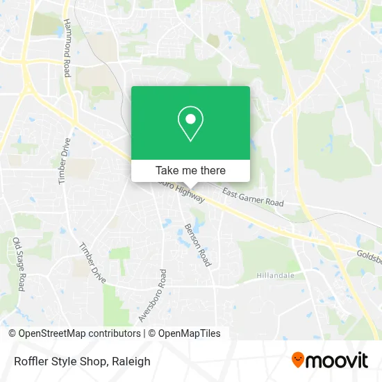 Roffler Style Shop map