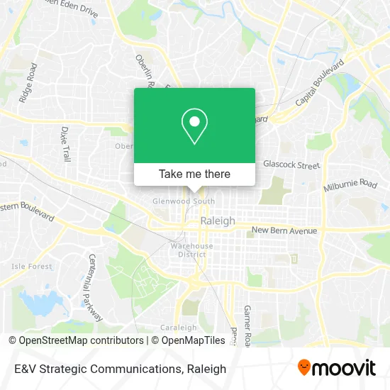 E&V Strategic Communications map