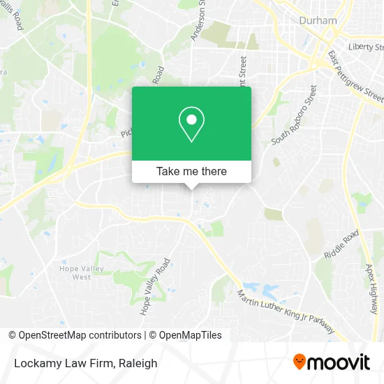 Lockamy Law Firm map