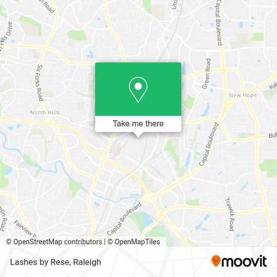 Lashes by Rese map