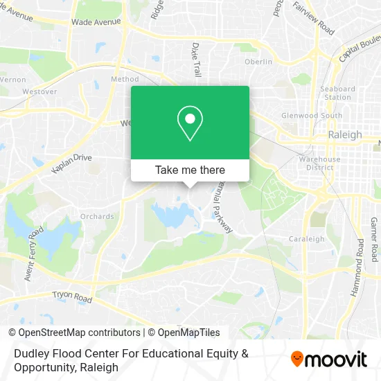 Dudley Flood Center For Educational Equity & Opportunity map
