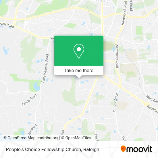 People's Choice Fellowship Church map