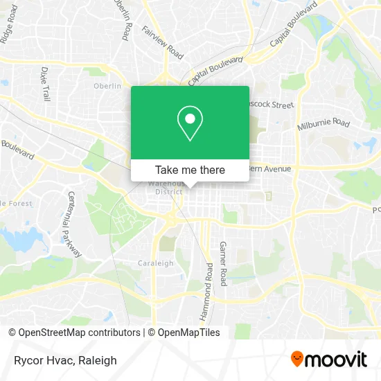 Rycor Hvac map