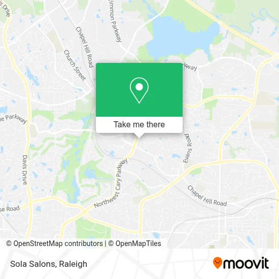 Sola Salons map