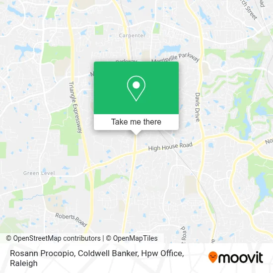 Rosann Procopio, Coldwell Banker, Hpw Office map