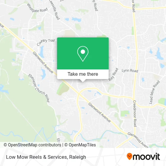 Low Mow Reels & Services map