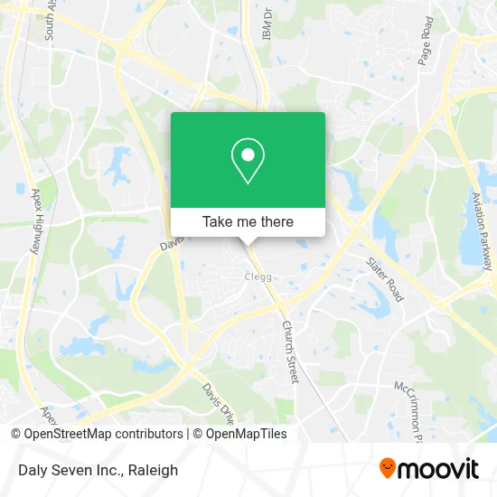 Daly Seven Inc. map