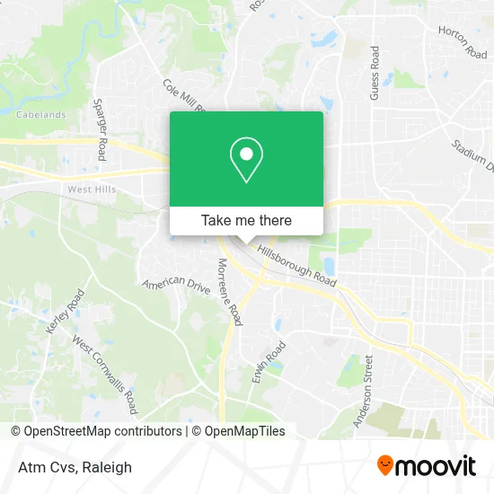 Atm Cvs map