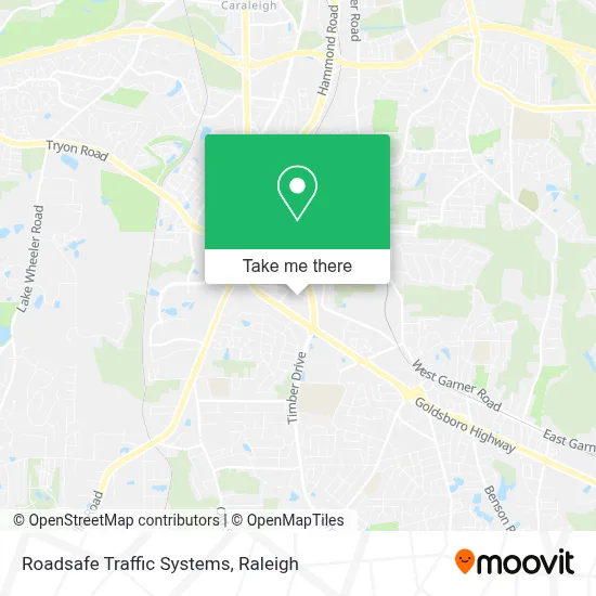 Roadsafe Traffic Systems map