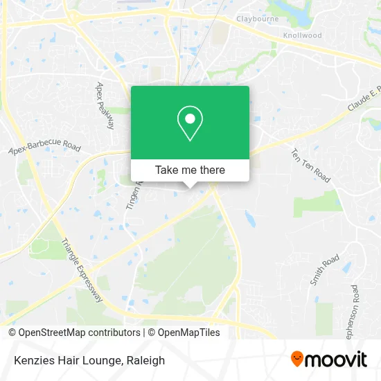 Kenzies Hair Lounge map