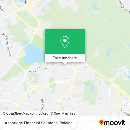 Ashbridge Financial Solutions map