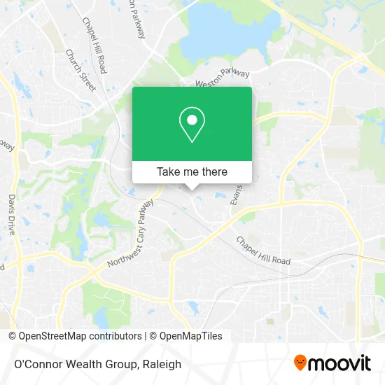 O'Connor Wealth Group map