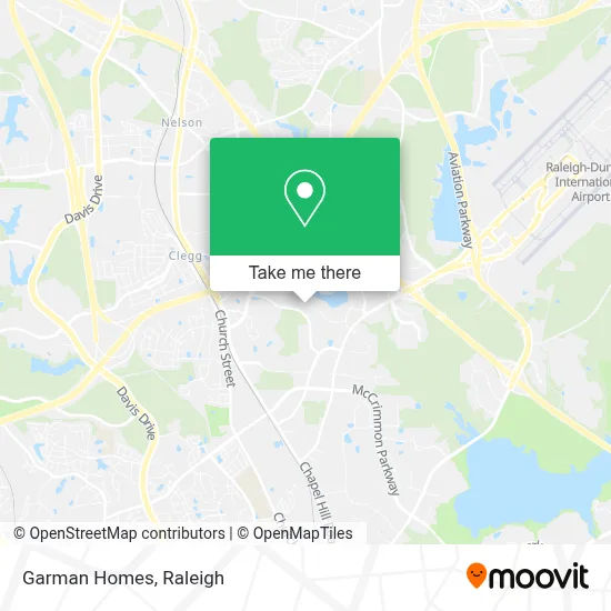Garman Homes map