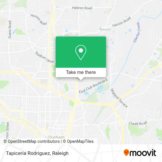Tapicería Rodriguez map