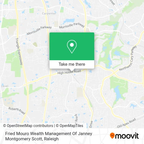 Fried Mouro Wealth Management Of Janney Montgomery Scott map