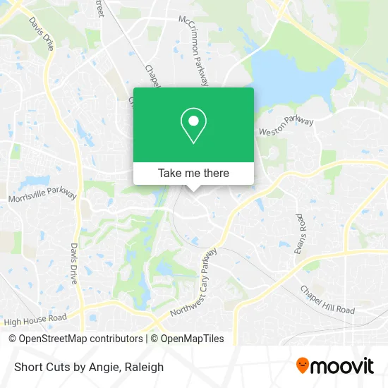 Short Cuts by Angie map