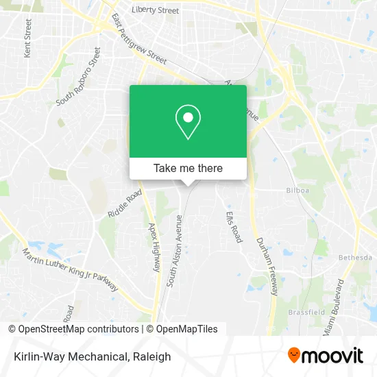 Kirlin-Way Mechanical map