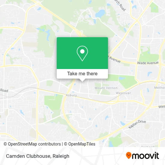 Camden Clubhouse map