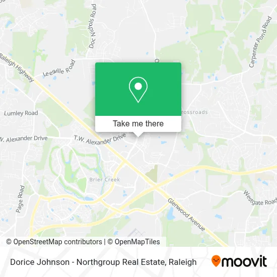 Dorice Johnson - Northgroup Real Estate map