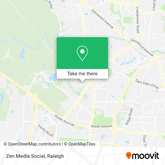 Zen Media Social map