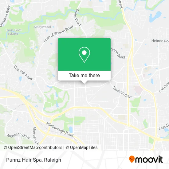 Punnz Hair Spa map